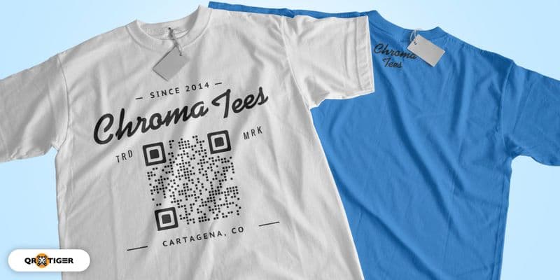 Sådan tilpasser du din egen QR-kode T-shirt